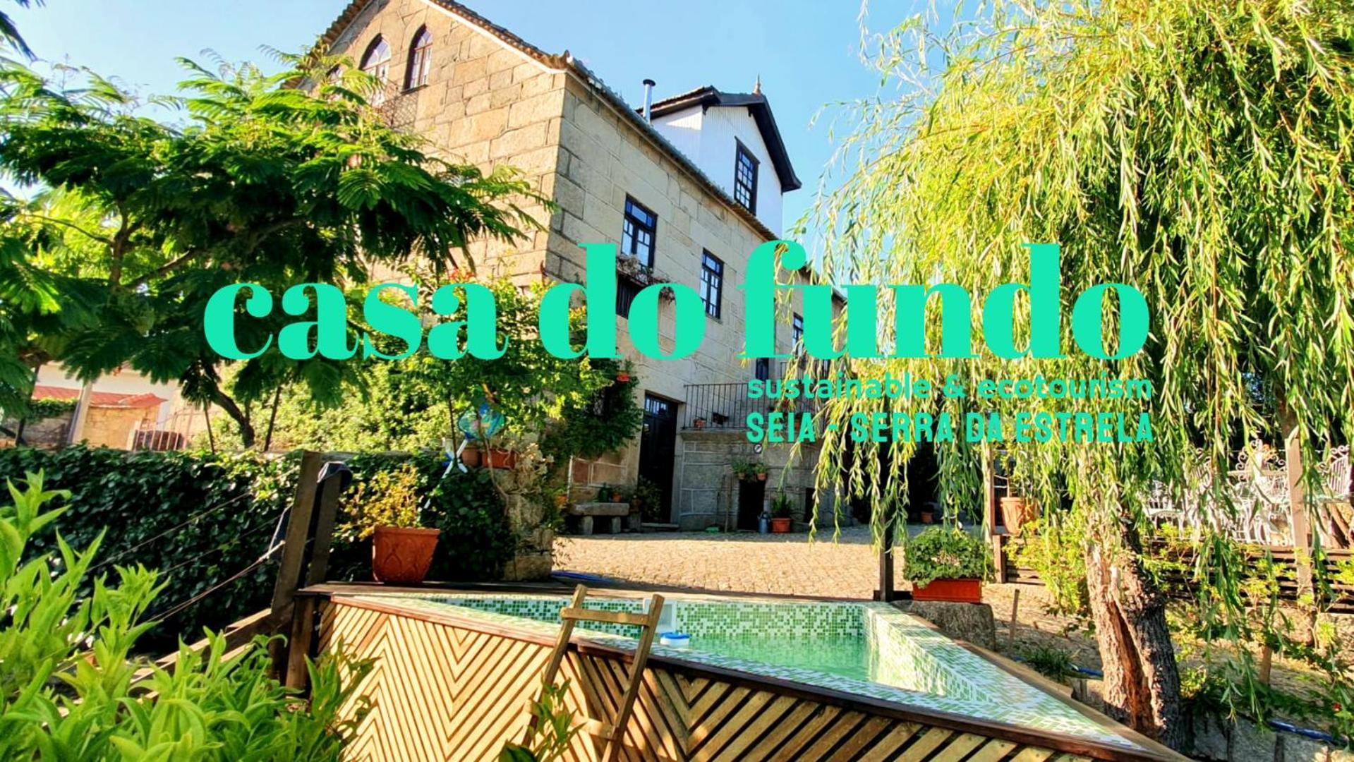 Casa Do Fundo - Sustainable & Ecotourism Guest House Seia Ngoại thất bức ảnh